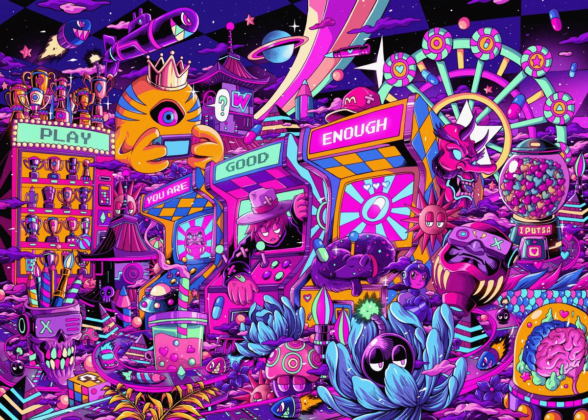 JeffAphisit's tweet photo. First 4 months of 2022✨
I fell in love with my art all over again.💜💖✨ https://t.co/aws4M9P4SS