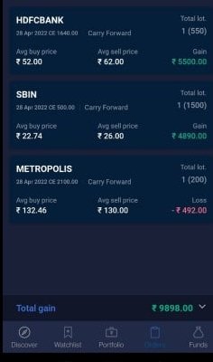 Pro__Positive's tweet image. Almost 20000+ Gains in 25000 Investment on HDFC Bank!!

Few Profit Screenshots from Our Premium Members!!