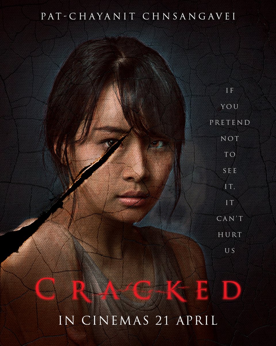 purple_plan's tweet photo. 𝙸𝚝'𝚜 𝚕𝚘𝚘𝚔𝚒𝚗𝚐 𝚊𝚝 𝚢𝚘𝚞.

#Cracked is opening in theatres soon! Don't be too scared to make plans...
🇻🇳 Vietnam · Now Showing
🇮🇩 Indonesia · 20 April
🇸🇬 Singapore · 21 April
🇲🇾 Malaysia &amp; 🇧🇳Brunei · 21 April
#Nichkhun #2PM #Thailand #Horror #Thriller #suspense https://t.co/bWOzTkthvt