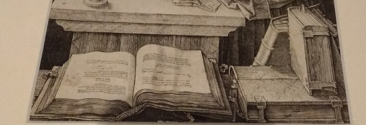 TheMorningBark's tweet photo. Tutti i libri di Erasmo.

#unimperodisegni #myhybridterritories #visibleandinvisibleworlds #writtenandunwrittenworlds #myvirtualWunderzeichenbuch #visibiliumomniumetinvisibilium #scriptula #TMBARK 

Albrech Dürer, Erasmo da Rotterdam, 1526 https://t.co/9s8Rr51sLA
