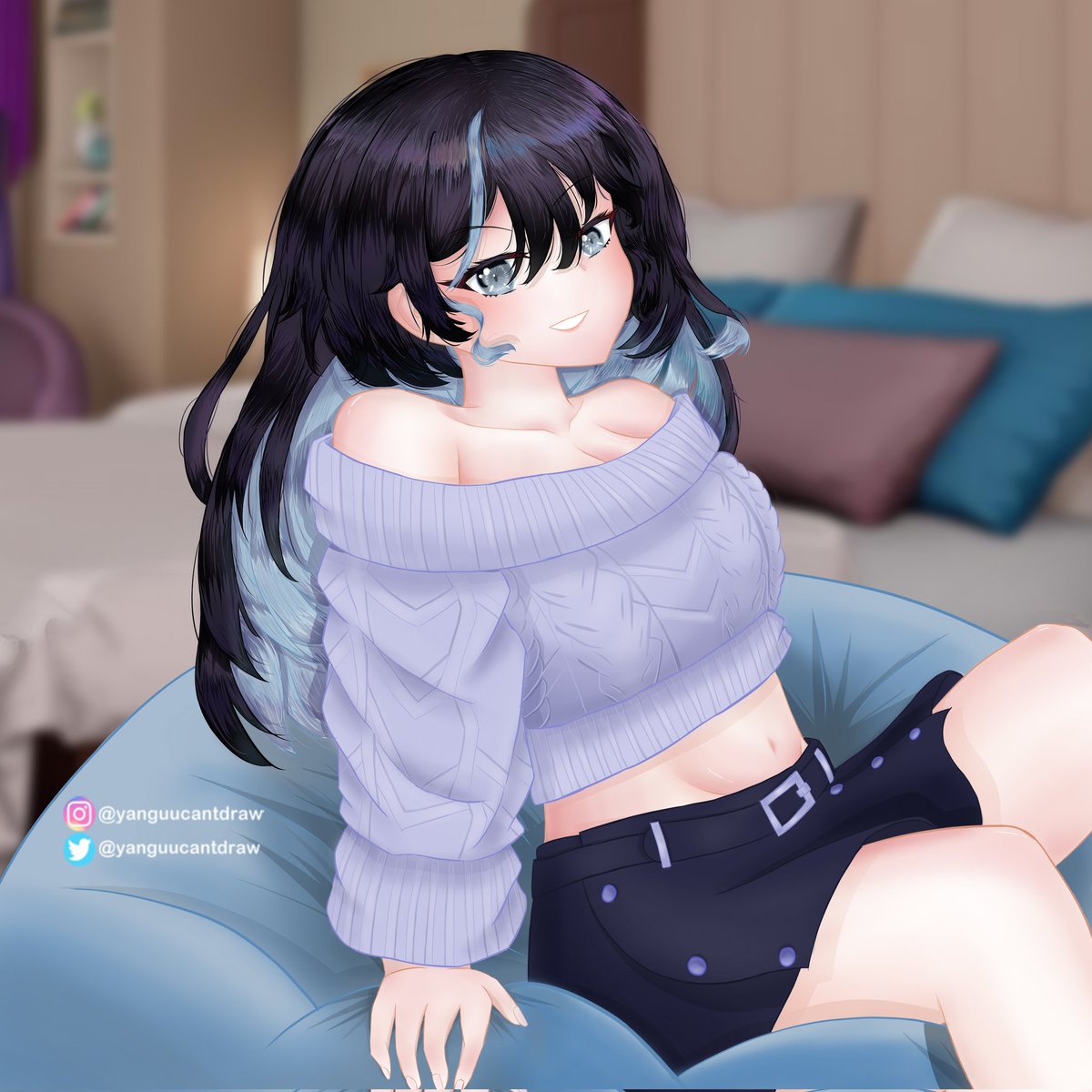 yanguucantdraw's tweet photo. Here's a thing yes
Random unnamed OC and BG is from google+blurred 
#oc #originalcharacter #digitalart #artisontwitter #digitalartwork https://t.co/ZhPgd68YbX