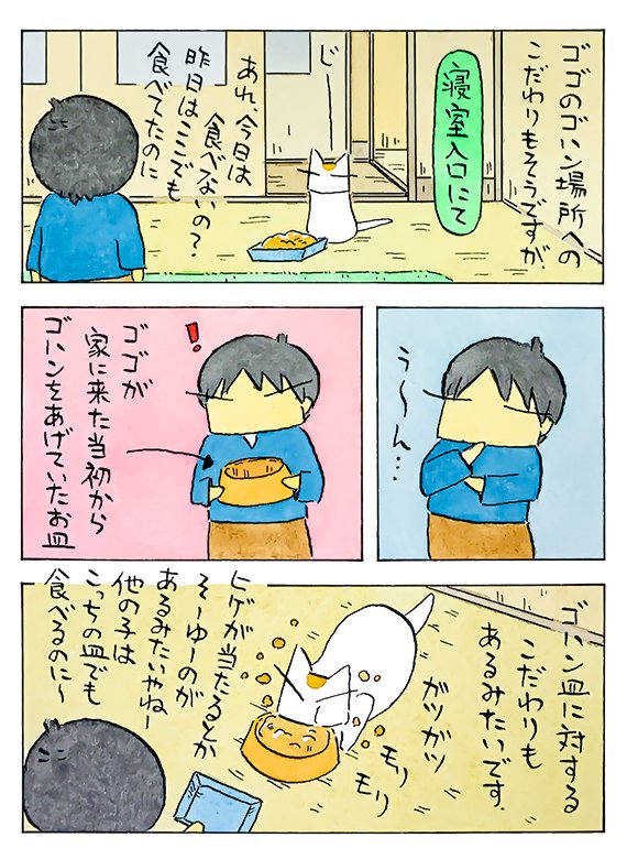 ゴゴのゴハン│フェリシモ猫部 https://t.co/ZqaU7DCOFq 