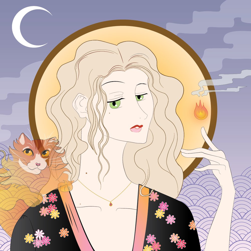 I rarely finish my art projects but I finally did it. This one was inspired by <a href="/nekonationNFT/">Neko Nation</a> <a href="/rocielart/">Rociel 様 (^◕ﻌ◕^)ᴺᵉᵏᵒᴺᵃᵗᶦᵒⁿ</a> <a href="/zenaviart/">zenavï</a>.