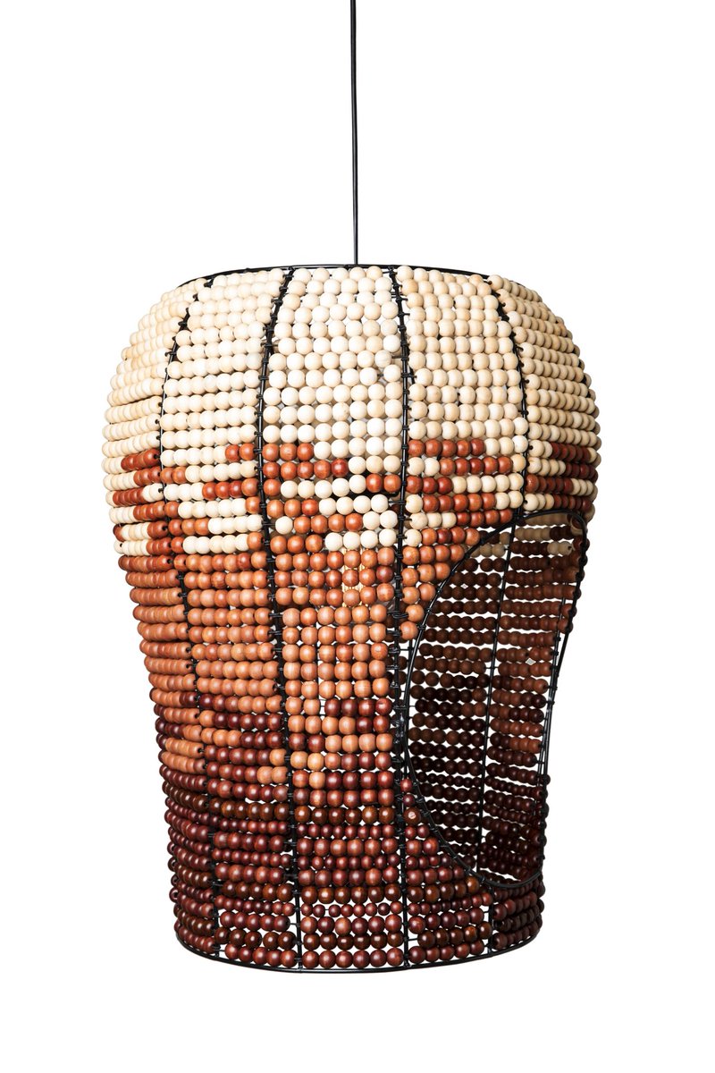 MashTDesign's tweet photo. Preserving light
Our Mummy pendant uses beads to create an ombre effect on a steel canvas with openings allowing for the optimal flow of light.
#beadedlighting #pendantlighting #productdesign #southafricandesign #mashtdesignstudio https://t.co/3sPI98EiSU