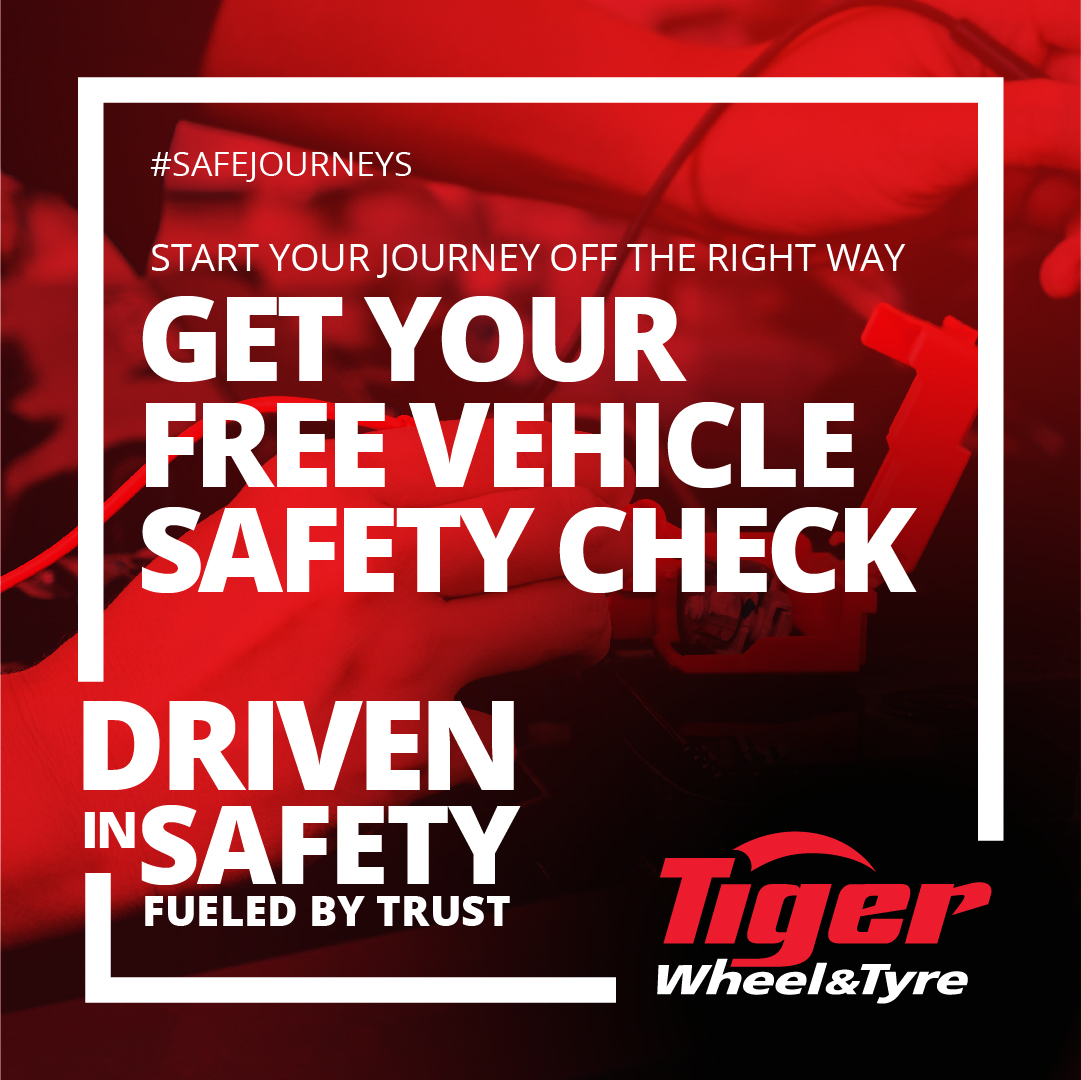 TigerWheelnTyre's tweet photo. Did you know that #TigerWheelnTyre offers a #FREESafetyCheck at all our fitment centres located nationwide - prepare early and make sure your vehicle is in great working order before setting off on your next journey.
#LetsGoTogether #safetyexperts https://t.co/rFKMYojkpv