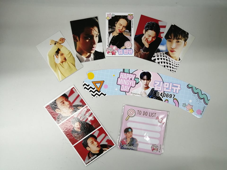 campminwon's tweet photo. ito yung sample set, wala pa yung carrot pen https://t.co/G7rnKqACr4