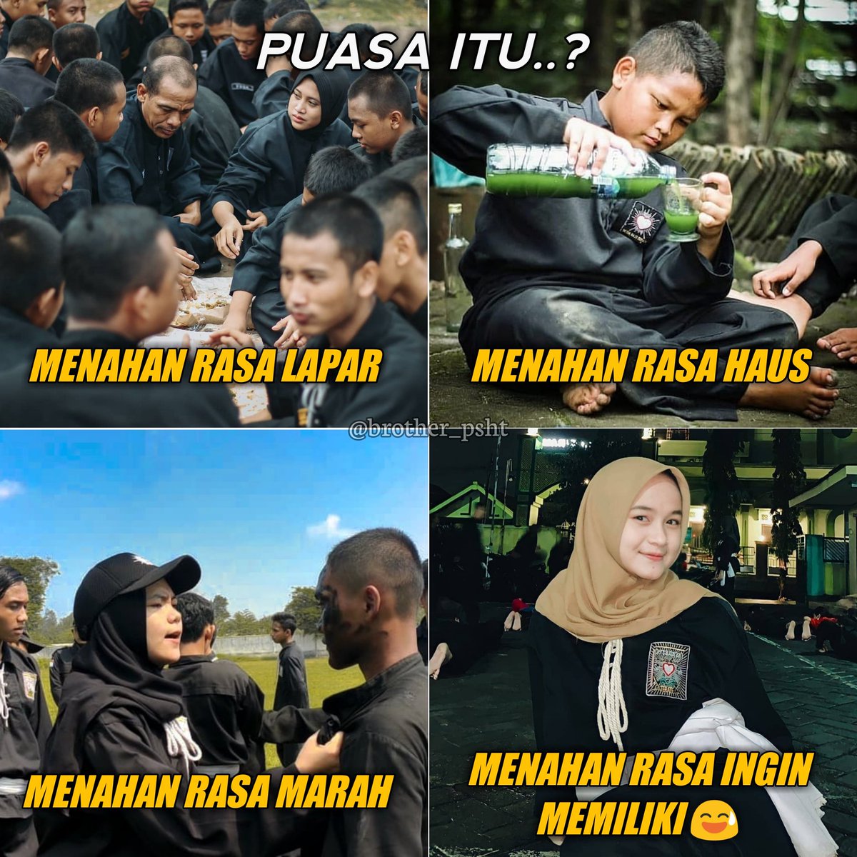 brotherpsht's tweet photo. Menahan rasa ingin memilik agak susah😅 #psht #CeritaTaraweh https://t.co/DKf0xUKgn4