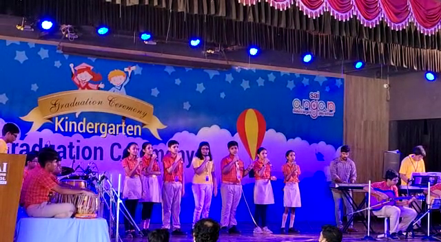 SAI_Edu_In's tweet photo. Musical at SIS
Confident SAIoneers of Classes VI-VIII actively participating in a musical session imbued with soulful singing & mesmerizing instrumental covers, showcasing their learning to their peers.
#Confidence
#Presentation
#ReflectionOfLearning
#MusicalSession
#Rhythms https://t.co/jX5h4Xe8ms
