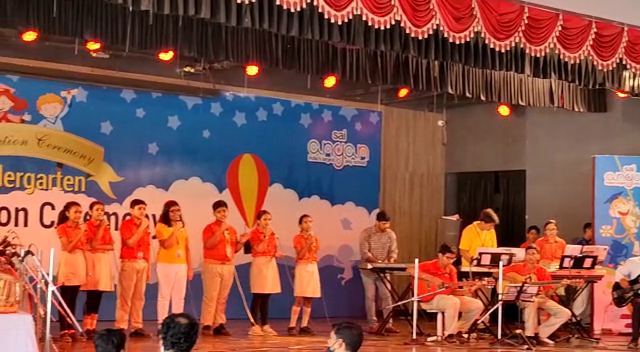 SAI_Edu_In's tweet photo. Musical at SIS
Confident SAIoneers of Classes VI-VIII actively participating in a musical session imbued with soulful singing & mesmerizing instrumental covers, showcasing their learning to their peers.
#Confidence
#Presentation
#ReflectionOfLearning
#MusicalSession
#Rhythms https://t.co/jX5h4Xe8ms