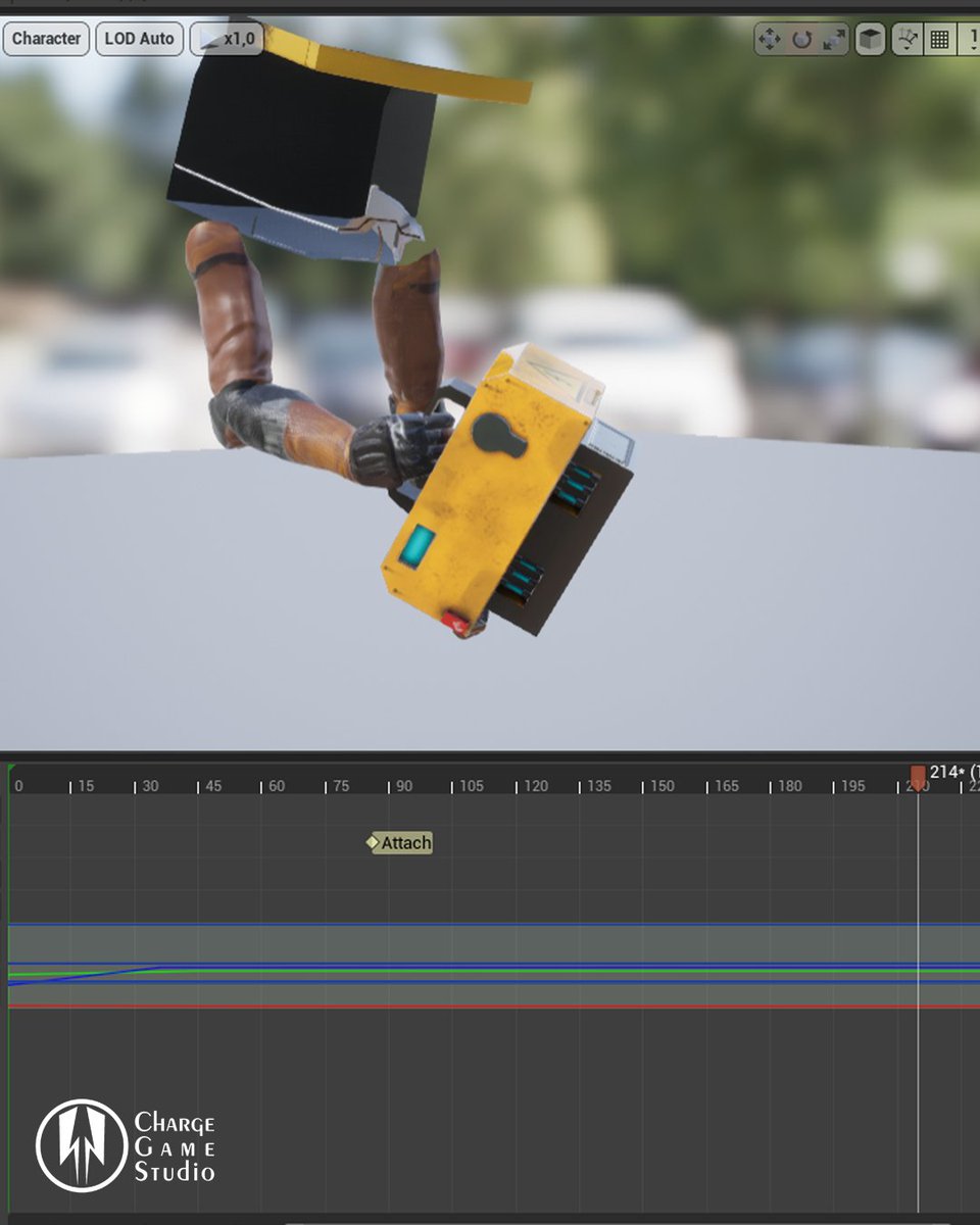 Development news.🎮
We continue to work with animation.
1. Set up the cut scene.
2. Animation cleaning.

#atria1 #4argeGS #steam #charge_gs #development #Surgut #IndieGameDev #game #space #scifi