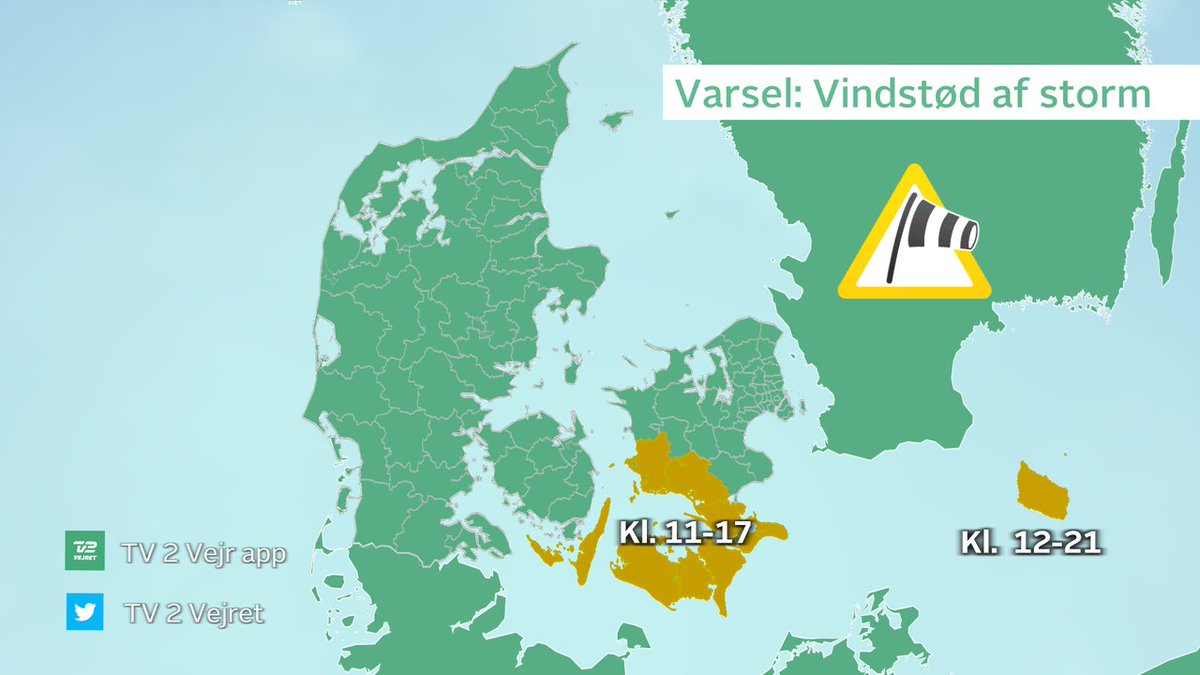 TV 2 Vejret varsler for vindstød af stormstyrke i den sydøstlige del af landet. Ikke helt normalt her i april, som ofte er præget af højtryk og tørvejr. Men denne uge står den på lavtryk, regn/slud og blæst. #tv2vejret #vejr #dkvejr
