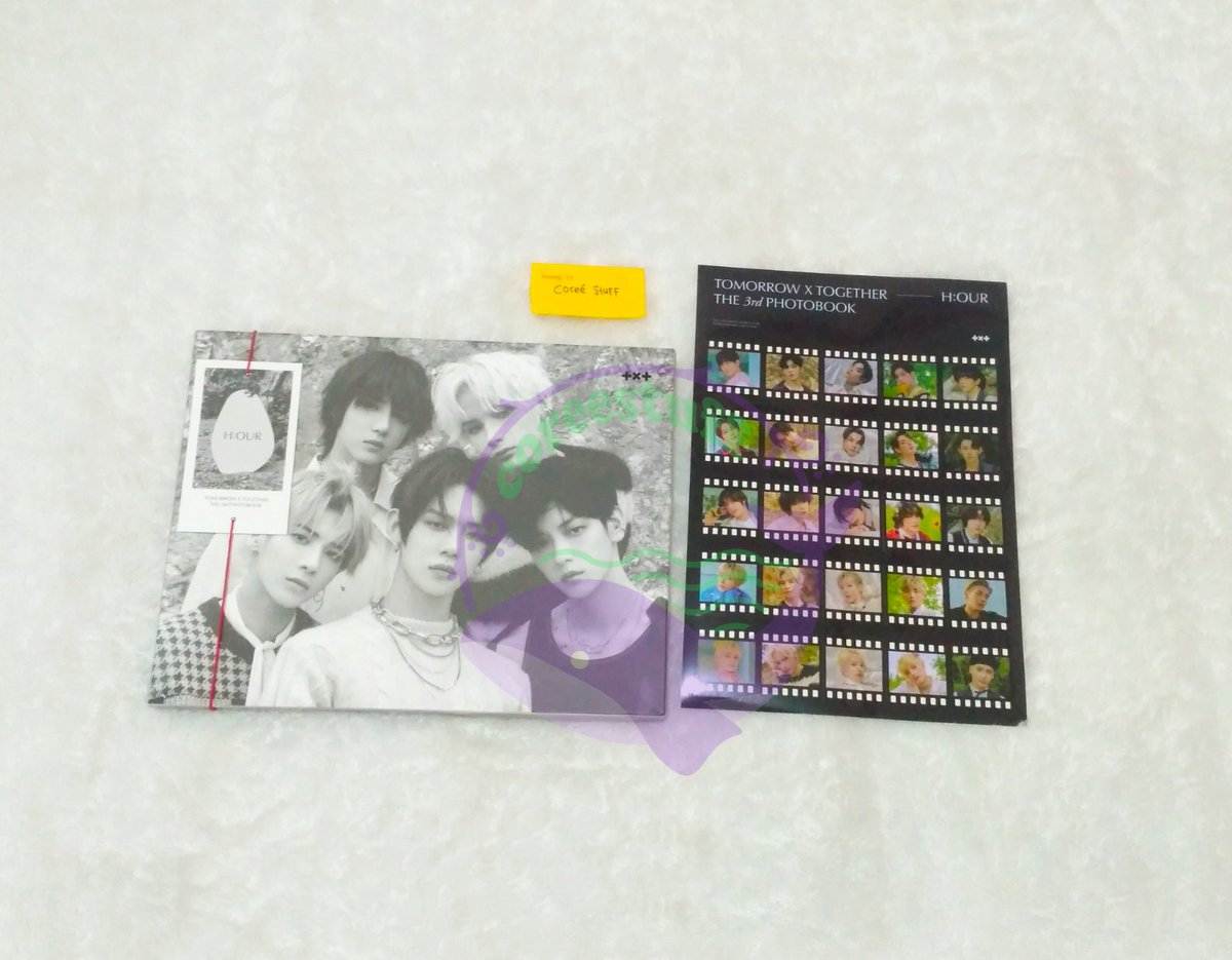 coreestuff's tweet photo. [READY STOCK] TXT 3rd PHOTOBOOK - H:OUR (SUNGCHEON)

🔗 https://t.co/NyZtYHSzyv

Available
• PC Taehyun
• PC Hueningkai
• Accordion Taehyun
• Bookmark
• Dvd
• Sticker
• Outcase
*cek status available di🍊

✅Good condi
✅Langsung CO / keep event
✅Nego tipis
🏡Jakarta https://t.co/QNW6UOHzge