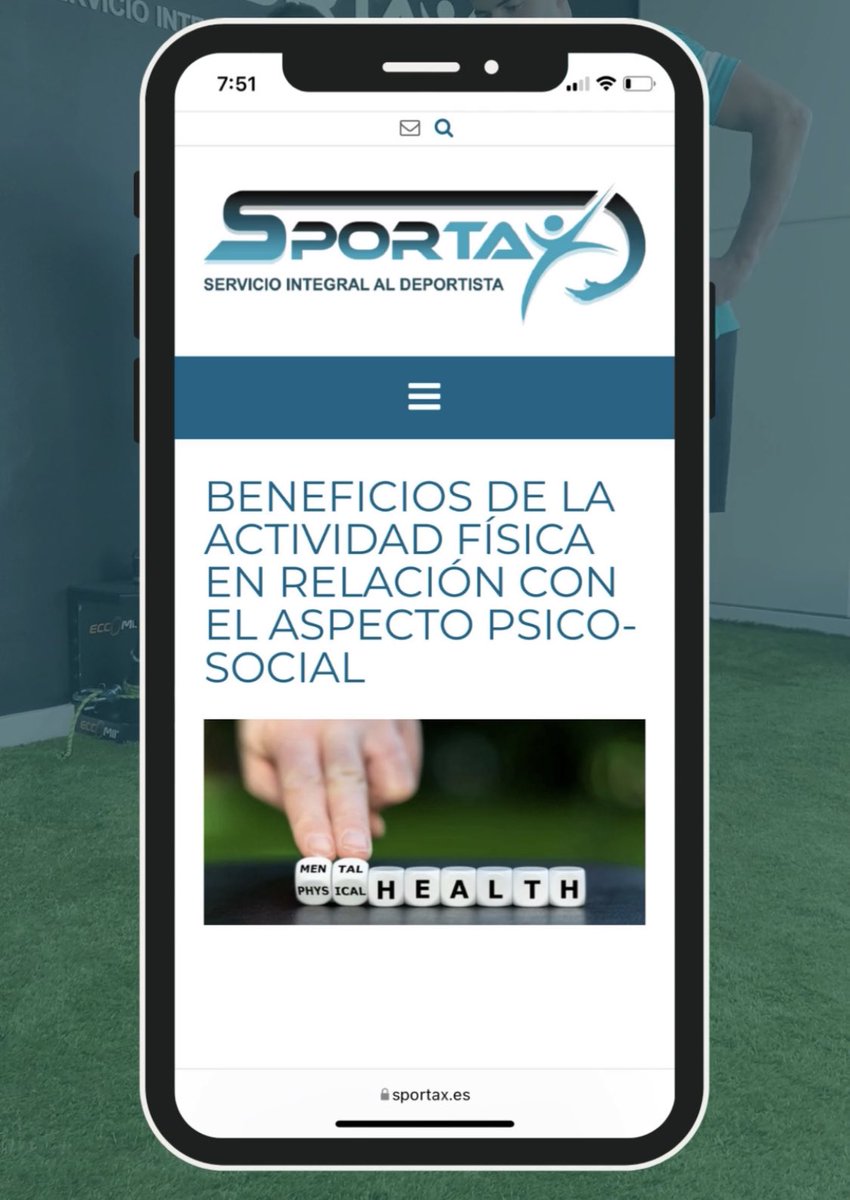 Visita nuestro nuevo artículo de nuestro blog 
👇🏼👇🏼👇🏼👇🏼

sportax.es/beneficios-de-…