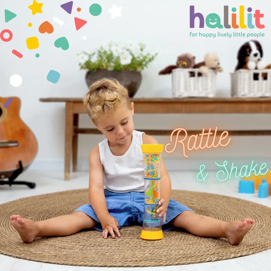 The Twirly Whirly Rainbomaker is a delightful real musical instrument which creates a captivating combination of sound and colour. Using the rainbomaker creates fascinating sounds and visual effects that will delight young children. 

Get yours here: buff.ly/3LojgCo