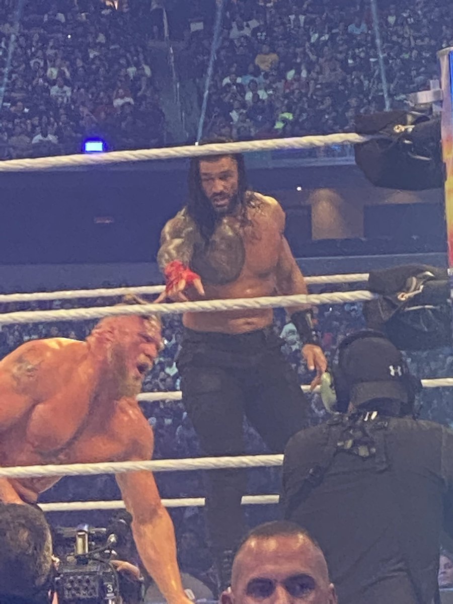 ARobPotts06's tweet photo. Mania was good to me this year. A1 as always. #WrestleMania https://t.co/y5ZMCcSQVo