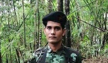 DemoRevoMM's tweet photo. Nyi Nyi (aka) Myo Min Tun, a comrade of Yangon Federal Army - YFA, gave his life to protect people and restore democracy in a battle against #MyanmarMilitaryTerrorists on Apr 3.

#BURMAAct2021 #PressureCongress #2022Apr4Coup #HearTheVoiceOfMyanmar https://t.co/ECj2NWvyyC