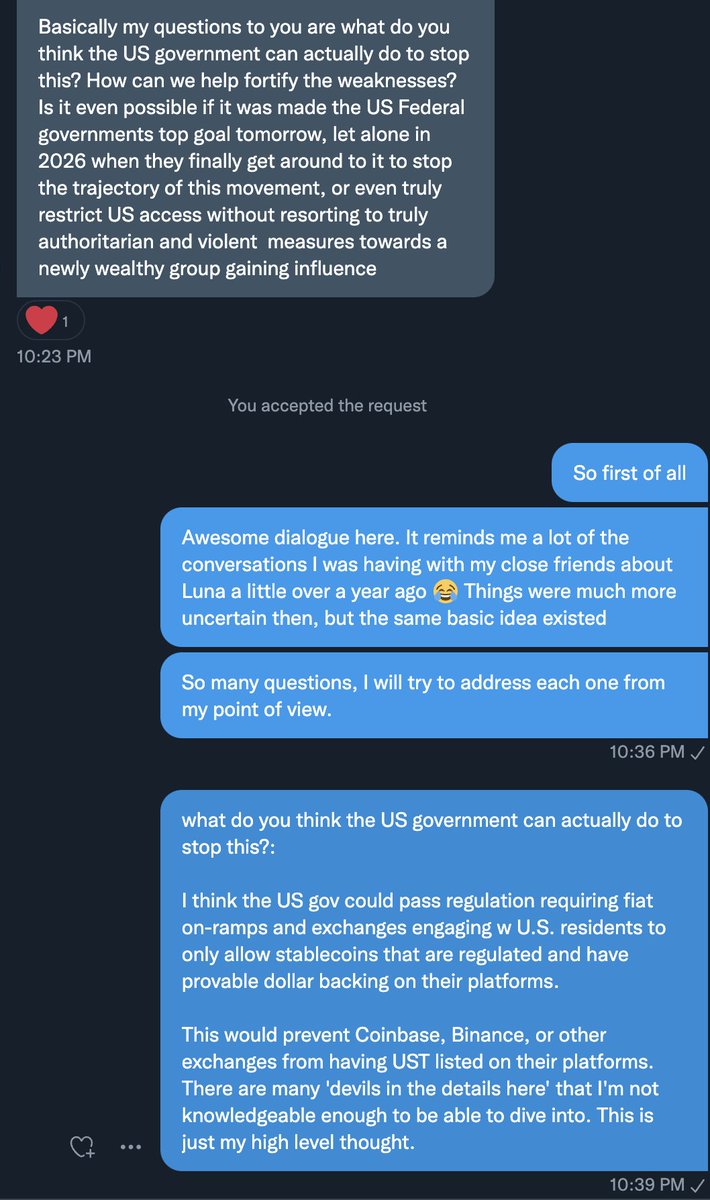 Tundra_Explorer's tweet image. Someone hit up my DM's and asked probably the most thoughtful string of questions I've ever received regarding $Luna &amp;amp; $UST.

It forced me to write out some of the things I have been thinking and talking about for a long time. Sharing in case others are also interested👇