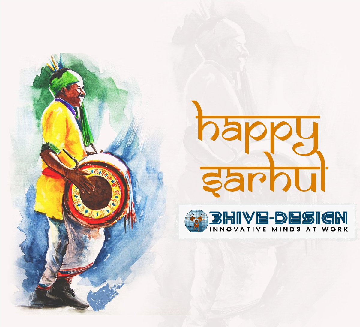 Bhive_design's tweet photo. HAPPY SARHUL to all of you from Bhive Design family !!
#sarhul #sarhulfestival #sarhulpuja #festival #bhivedesign #jharkhand https://t.co/QAAvzo7L08