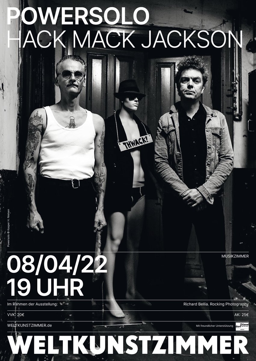 publictune's tweet photo. Freitag, Powersolo &amp; Hack Mack Jackson im WELTKUNSTZIMMER 
via @rausgegangen 
https://t.co/kTxHXWs3NY 
#weltkunstzimmer #düsseldorf #duesseldorf #publictune #powersolo #hackmackjackson https://t.co/L6Buc1MzWu