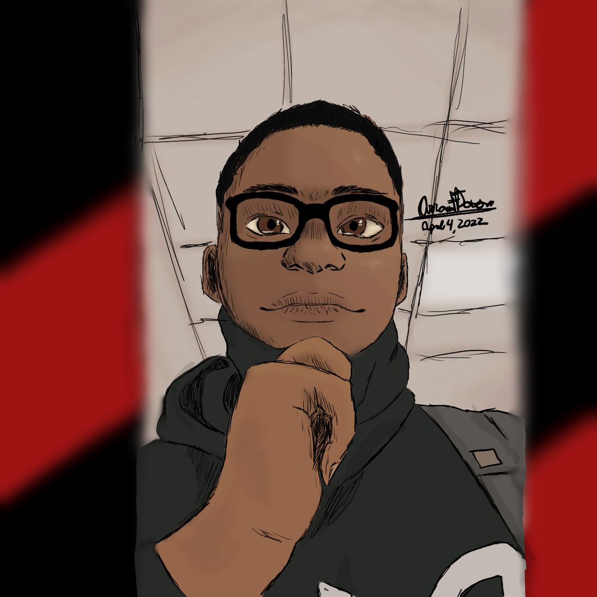 Mr__wolfgaming's tweet photo. Digital art of me from a good friend of mines https://t.co/jerI5yeEtL