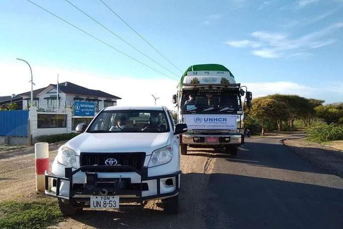 MizzimaNews's tweet photo. Authorities block #UN World Food Programme convoy from reaching #IDPs | Mizzima #Myanmar News and Insight https://t.co/mQLfvYSxHq https://t.co/ZGka6V2SiA