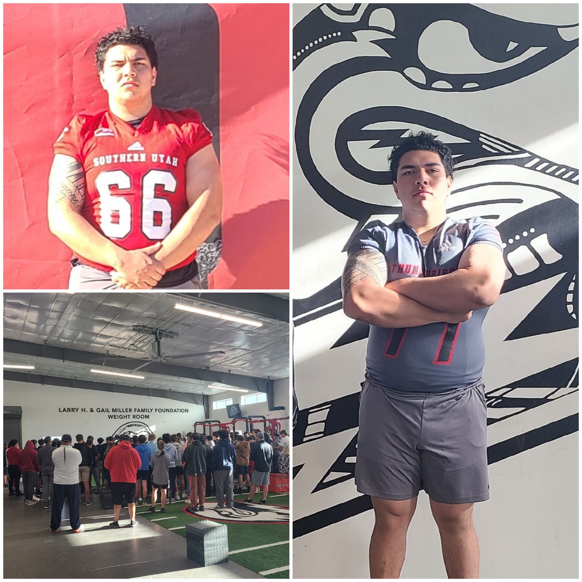 anoakekai's tweet photo. Had a great time @SUUFB_ on Saturday. Thank you @coachblairp for the invite to Junior Day! Loved the energy of the coaches and players. https://t.co/B8kaxBqGOZ