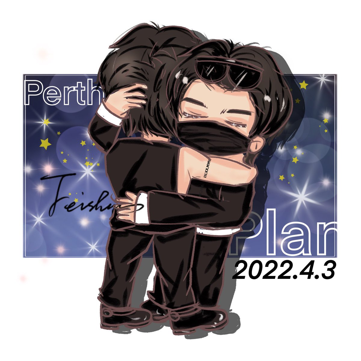 Feishan333's tweet image. My bro🖤💚

#KDPPE 
#PerthTanapon  
#7projectFanmeeting2022DDAY
@perthppe @bplannnnn