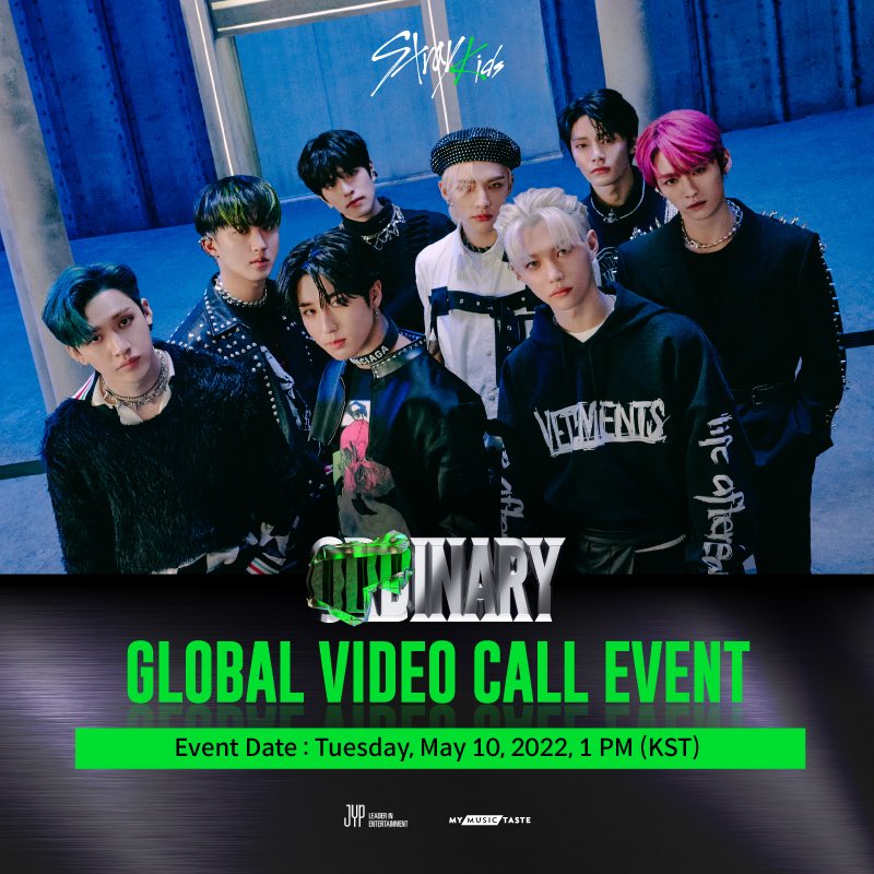 StrayKidsPL's tweet photo. 📣| Stray Kids 'ODDINARY' GLOBAL VIDEO CALL EVENT jest otwarte!
🗓️Dostępne od 17.04, 16:59 PL czasu
📸MMT Photocard
🎁Zwycięzcy otrzymają także: 1 podpisany Album
📲👉https://t.co/539BqoOjA2
#스트레이키즈 #StrayKids_Fansign z #MMTShop https://t.co/uYTxSh5kHU