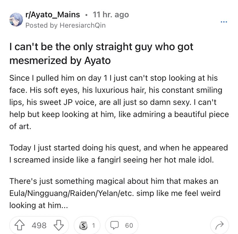 petorahs's tweet photo. genshin guys making people feel very un-straight is my favourite genre of posts https://t.co/BTtqvcV2Jd