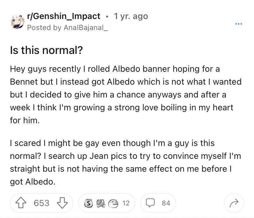 genshin guys making people feel very un-straight is my favourite genre of posts