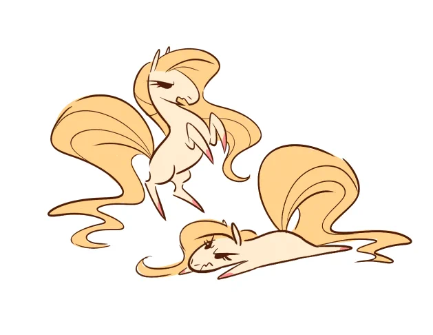 Me: - draws self as angry little horse-
Everyone: -clapping furiously- 