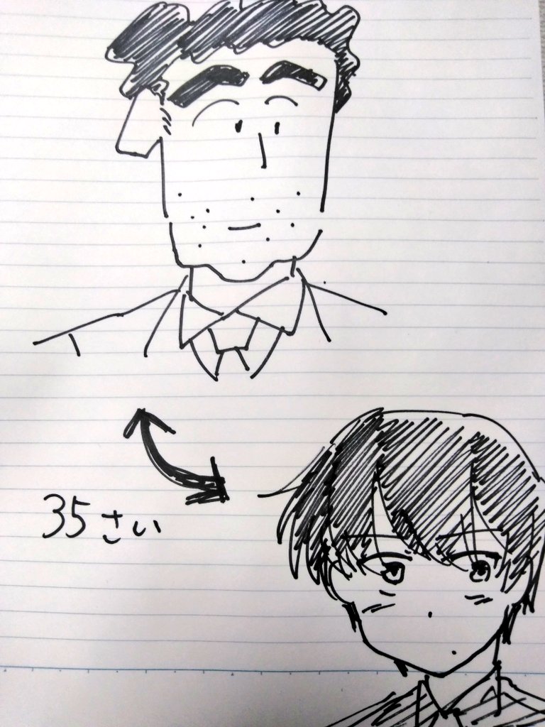 クレヨンしんちゃんの野原ひろしがけんじと同い年であることをさっき知った(笑) 
