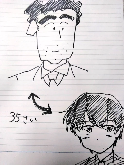 クレヨンしんちゃんの野原ひろしがけんじと同い年であることをさっき知った(笑) 