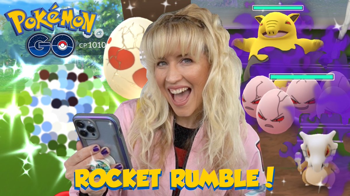 Kriket_23's tweet photo. I AM SOOOOOO HAPPY!!!🤯🤩🤩🥳 
Check out my awesome new vlog to find out why!! 
👉 https://t.co/AkjGnbDJJG
💖🙌✨

#PokemonGO #PokemonGORocket #Pokemon #TeamRocket https://t.co/LI3vaXyMMf