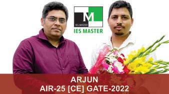 ies_master's tweet photo. Congratulations! GATE 2022 Topper Arjun for securing All India Rank -25 in Civil Engineering Branch - IES Master Classroom Student.
#GATE2022Topper #GATE2022Result #GATE2022Rankers #CivilEngineering #GATEResult #GATE2022Rankers #IESMaster https://t.co/L1iCBdX5nw