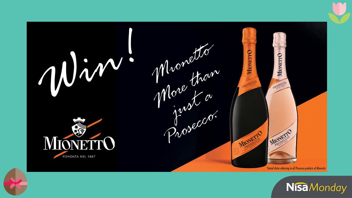 NisaLocally's tweet photo. WIN with @MionettoUK this #NisaMonday! RT+FOLLOW for your chance to WIN 2 bottles of Mionetto Prosecco and 2 bottles of Mionetto Prosecco Rosé - just in time to celebrate Easter! 🐰 🥂 
T&amp;Cs: https://t.co/uTJaFHgSaL
Closes: 10.04.2022 https://t.co/X2CtGy7Vj7