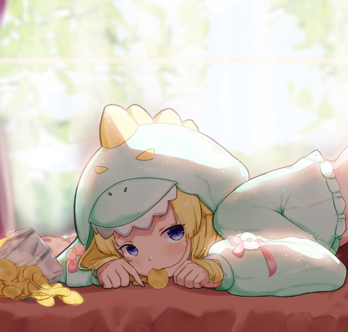 🦖🐑
#つのまきあーと 