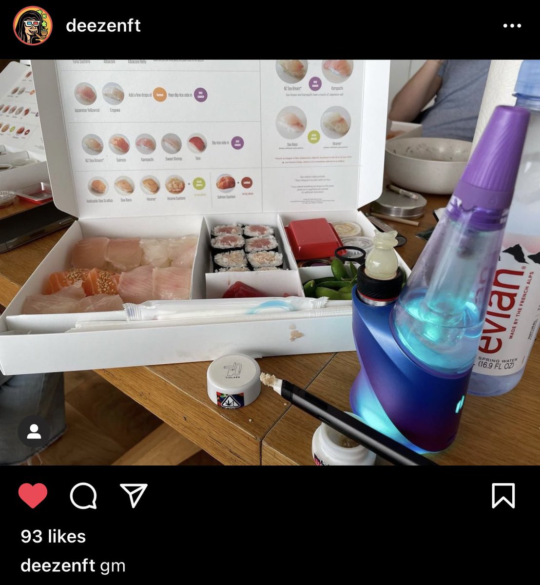 TheSillySushi's tweet photo. Gm to everyone but especially to @DeezeFi because we see quite a few things that we love here https://t.co/IwKJY0RvA2