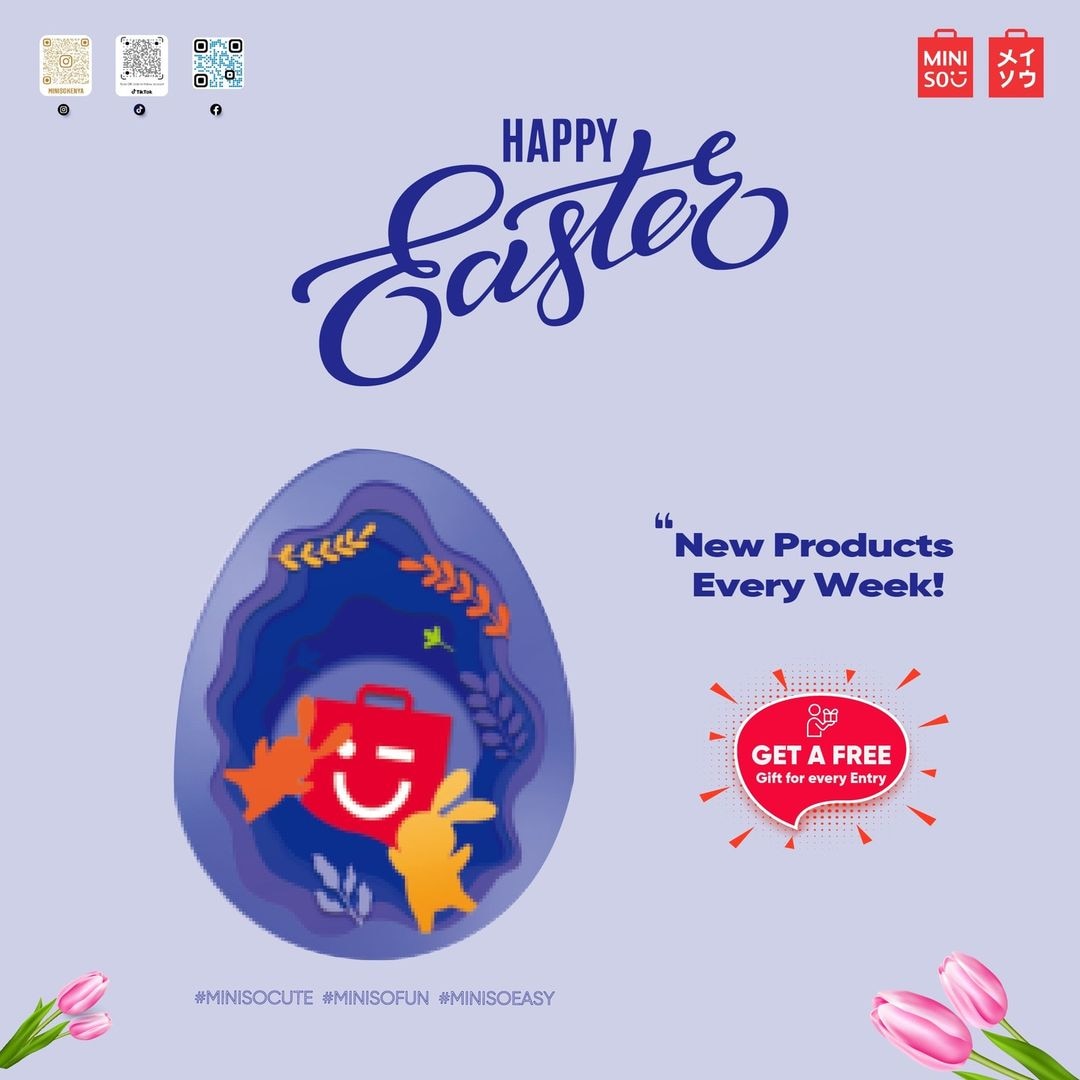TwoRivers_KE's tweet photo. Pass by @MinisoKE today and enjoy new products every week and a gift for every entryππ
#minisofun https://t.co/rGXra43zKY