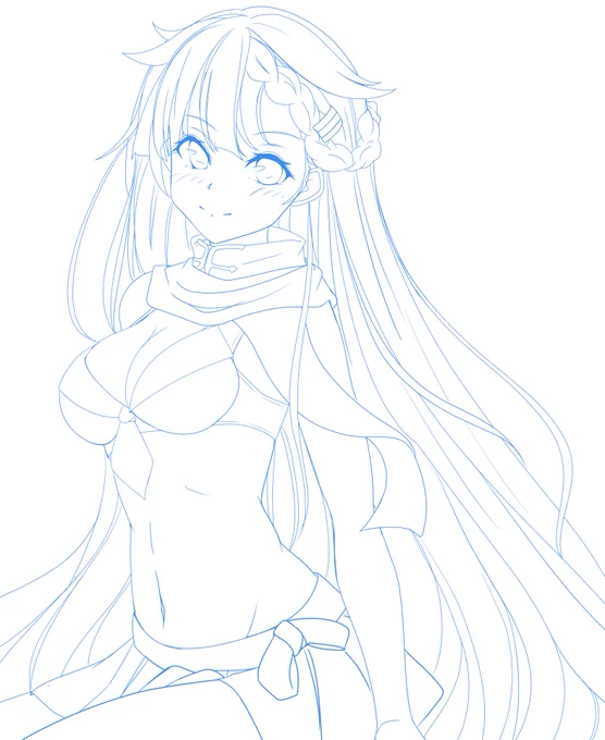 wip 
Swimsuit Yudachi  remake 