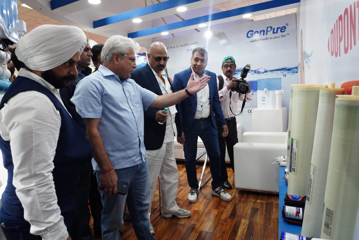 kgahlot's tweet photo. Inaugurated WAPTEMA Water Expo 2022 at Pragati Maidan. Excited to be with innovators, producers &amp; dealers of water purification &amp; treatment technology. Water scarcity &amp; contamination are persisting issues &amp; India shld soon emerge as a global technology leader. @JarnailSinghAAP https://t.co/4wWhn84lyZ