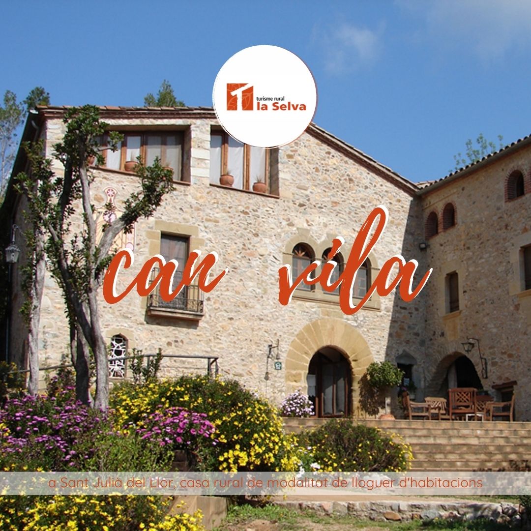 trlaselva's tweet photo. Coneixeu les cases rurals de la comarca de la Selva?
Us presentem els allotjaments de RURALSELVA, l’Associació de Turisme Rural de la Selva. 
A Sant Julià del Llor hi ha CAN VILA, casa rural de lloguer per habitacions amb esmorzar inclòs i servei d’àpats. https://t.co/EZRLe50VwA https://t.co/FeqJWT96aW