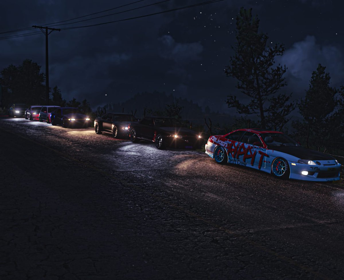 Raccoon_drift's tweet photo. Some shots from last night's open convoy. Check out our full stream at https://t.co/uzoc7rD9Ev
#RIPPIT #forzahorizondrift #forzahorizon #drift #playingwithfans https://t.co/whDSsFpljm