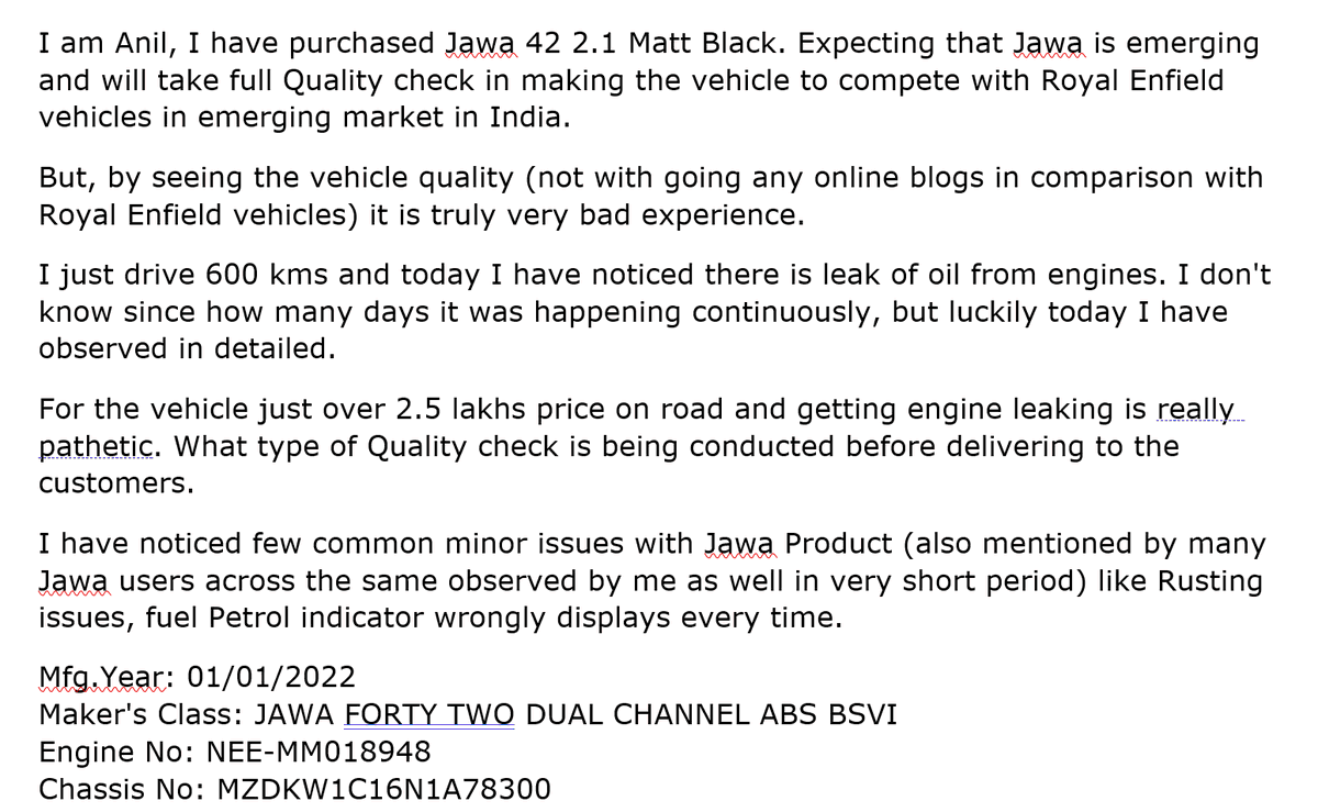 anil_rajulapati's tweet image. @jawamotorcycles @BRustomjee @BandBajaateRaho @ashishkjoshi