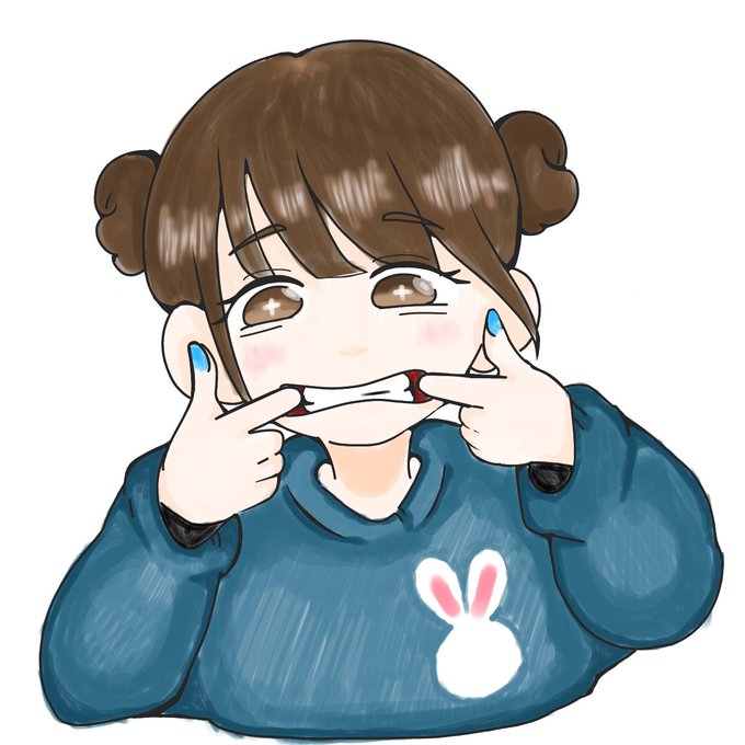 お団子ヘアのtwitterイラスト検索結果