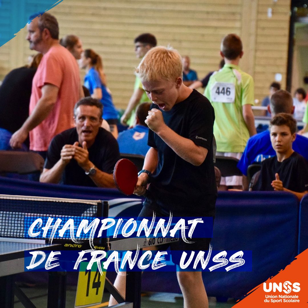 unss's tweet image. Encore 7 Championnats de France UNSS cette semaine ! 🇫🇷

Il y en aura pour tous les goûts :

🏓 Tennis de table,
🏐 Volleyball
🏊‍♂️ Water-polo
🏃‍♀️🚴‍♀️ Duathlon run &amp;amp; bike
🏋️ Haltérophilie 
🛟 Sauvetage
🔫 Laser Run

#FranceUNSS #ActuUNSS #Sport