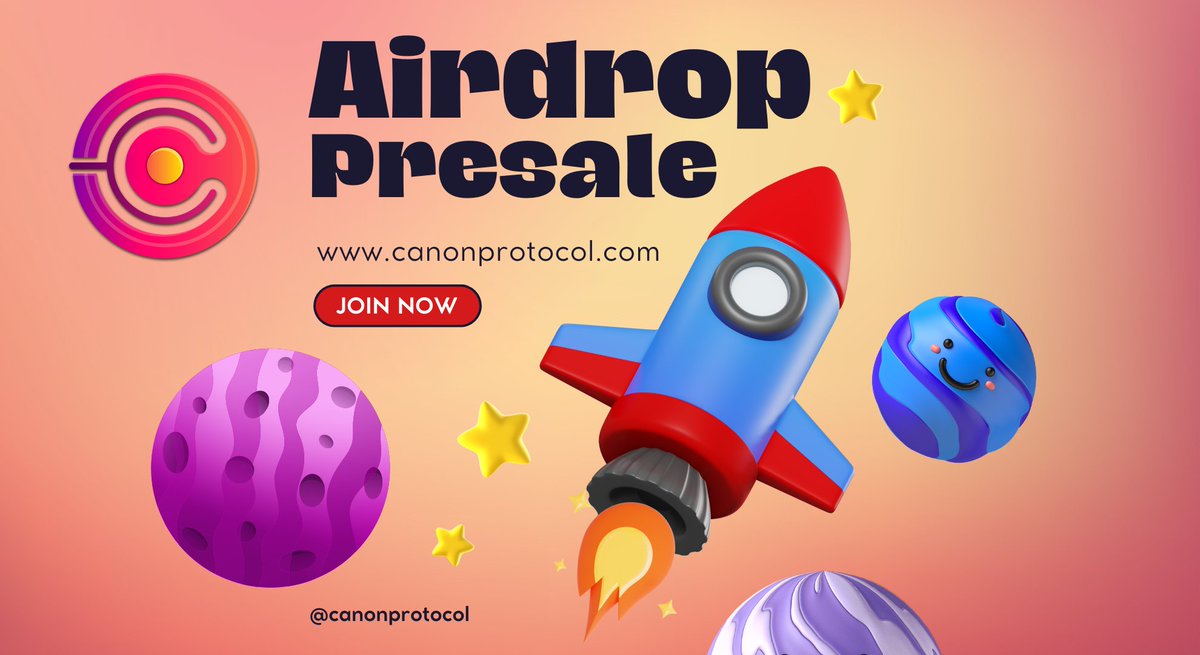 CanonProtocol's tweet image. Organize, discover and verify anything - from physical to digital assets like supply chain items to Art, Diplomas, Certificates, #NFTs, #DeFi and more.

Get your $CNP 
👉canonprotocol.com/#presale
#Airdrops #Airdrop #airdropalert #BSCGemsAlert