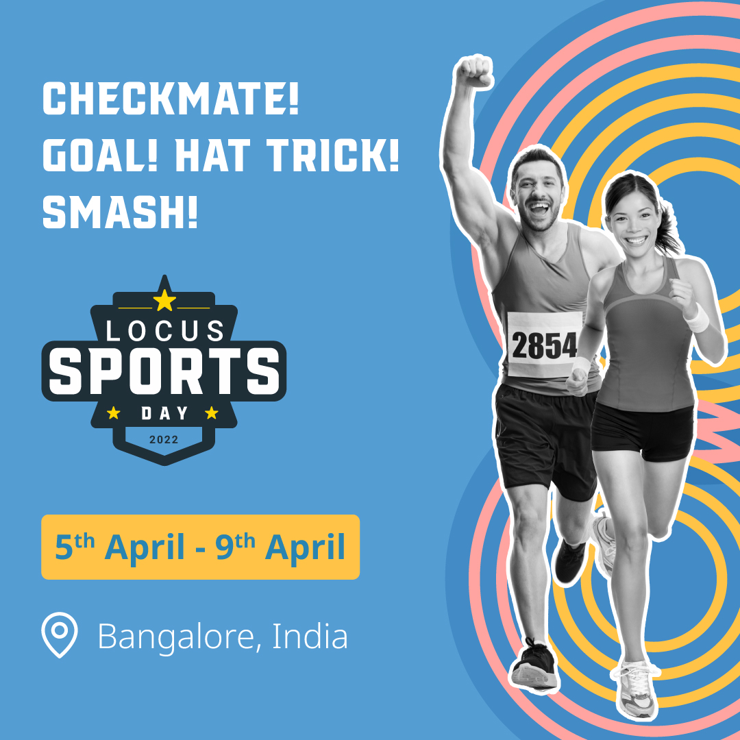 Locus Bangalore Can You Feel The Heat We Re Not Just Talking About The Weather Locus Sports Day Kicks Off Tomorrow With A Week Full Of Fun Interactive And Exciting Games And
