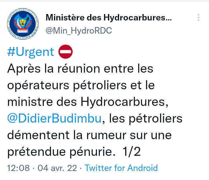 Reine_Mere2's tweet photo. #RDC : Que des incompétents au sommet....
Est ce que ce gouvernement d'épicurien se rend compte que la souffrance de la population ne fait que s'empirer un peu plus chaque jour ??? Unissons nous congolais (es) #2023Out
@Min_HydroRDC @Presidence_RDC @fatshi13 https://t.co/1quCFPvyVV