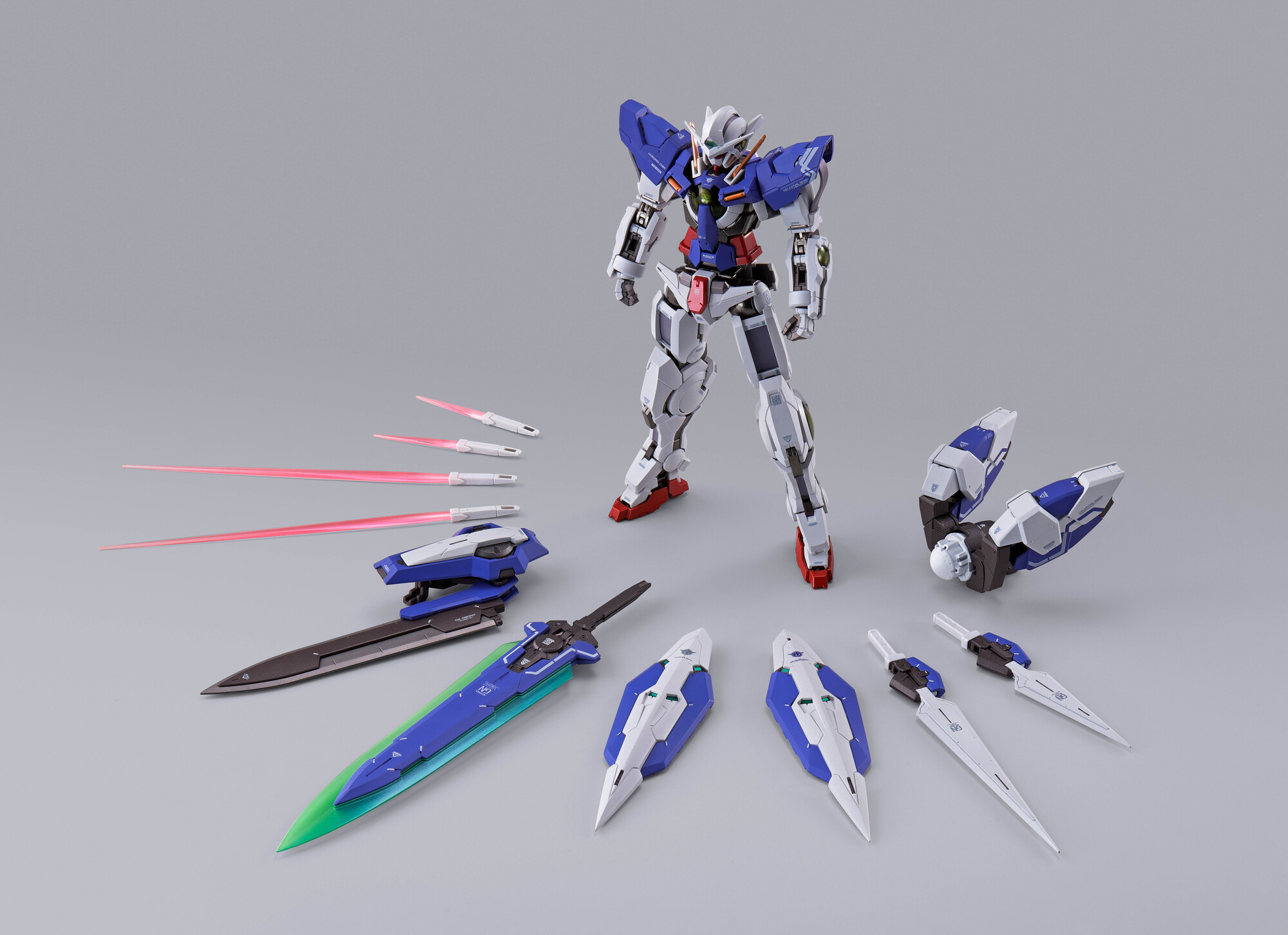 メタルビルド　デヴァイズエクシア　プロトGNラスターソード 新規装備「プロトGNラスターソード」など装備！「METAL BUILD